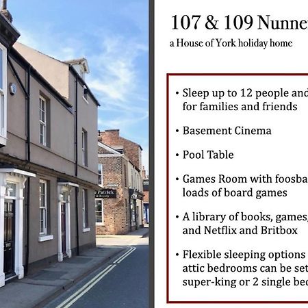 Villa 107 And 109 Nunnery Lane York Esterno foto