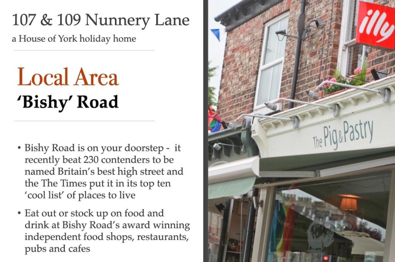 Villa 107 And 109 Nunnery Lane York Esterno foto