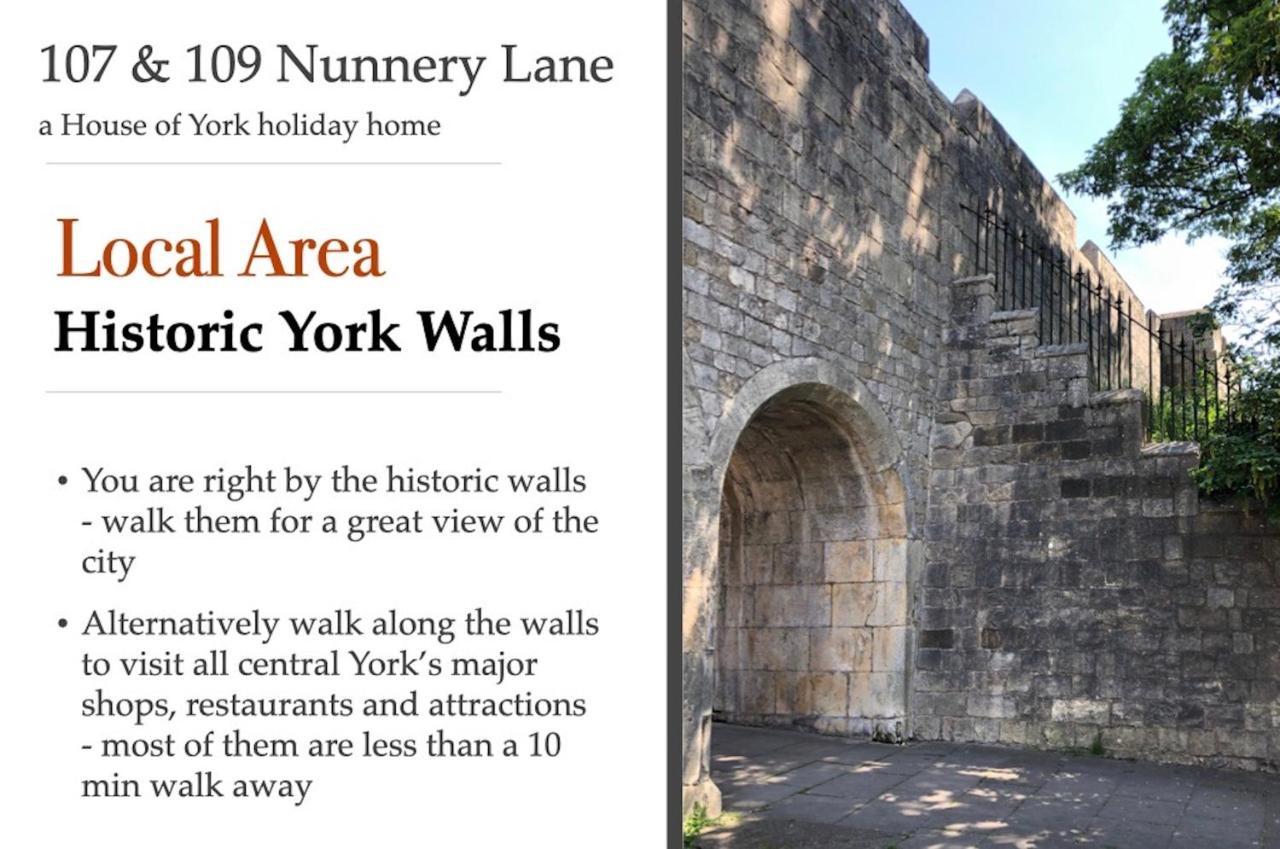 Villa 107 And 109 Nunnery Lane York Esterno foto